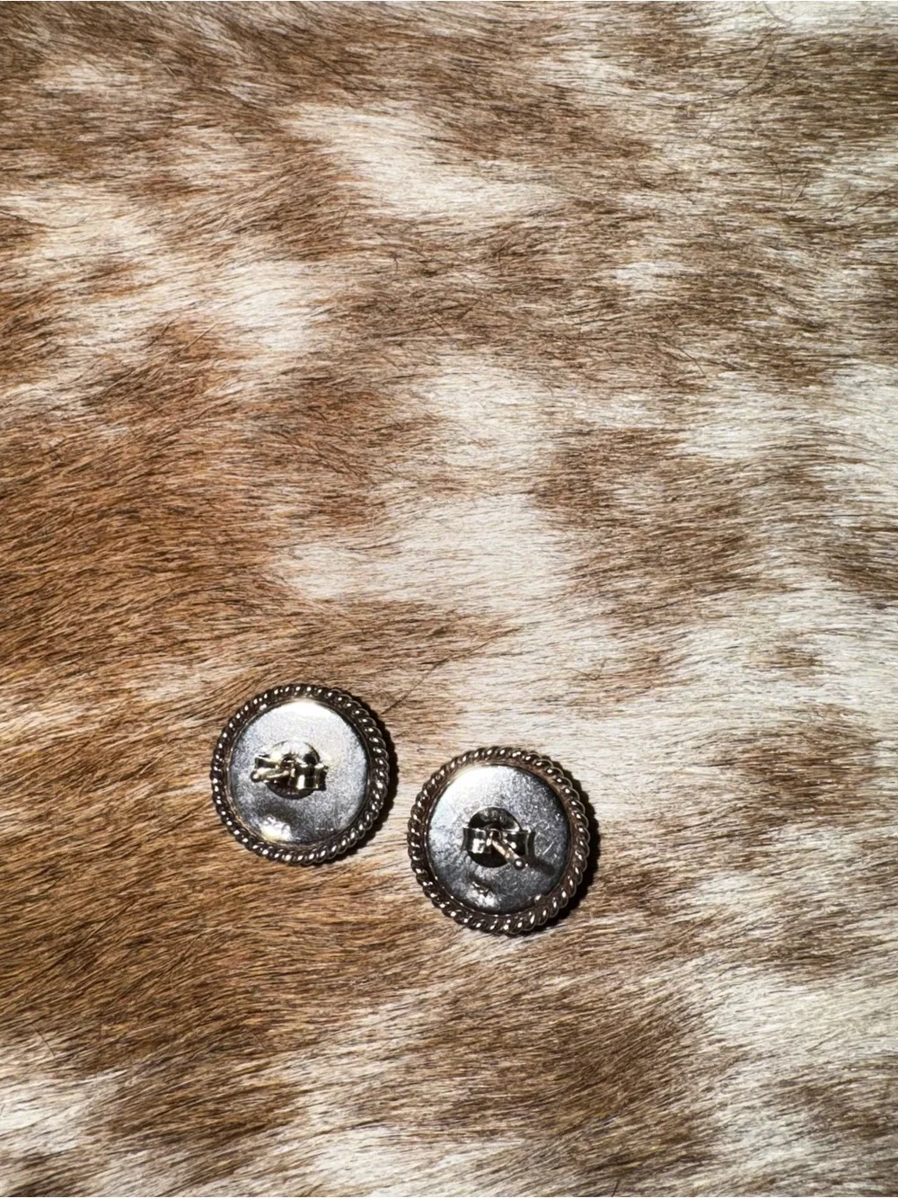Black Onyx Sterling Studs